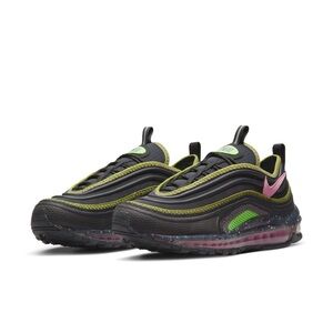 Nike Air Max Terrascape 97 Black Elemental Pink Lime Size 11 Men’s